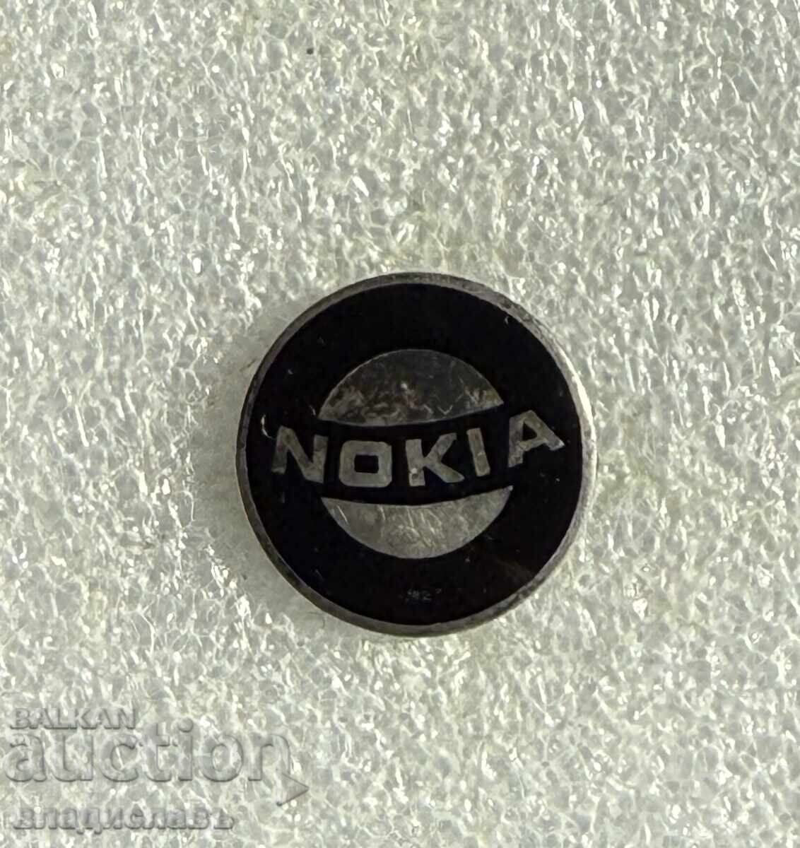 Insigna veche de argint NOKIA - email cu marcaje pe spate cu preț € 55.00 | 107.57 BGN