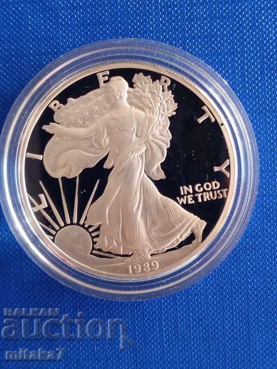 Αμερικανικός αετός 1989, ΗΠΑ με τιμή € 166.00 | 324.67 BGN