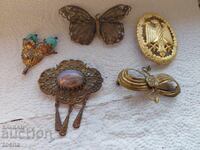 Broșe vechi, elegante