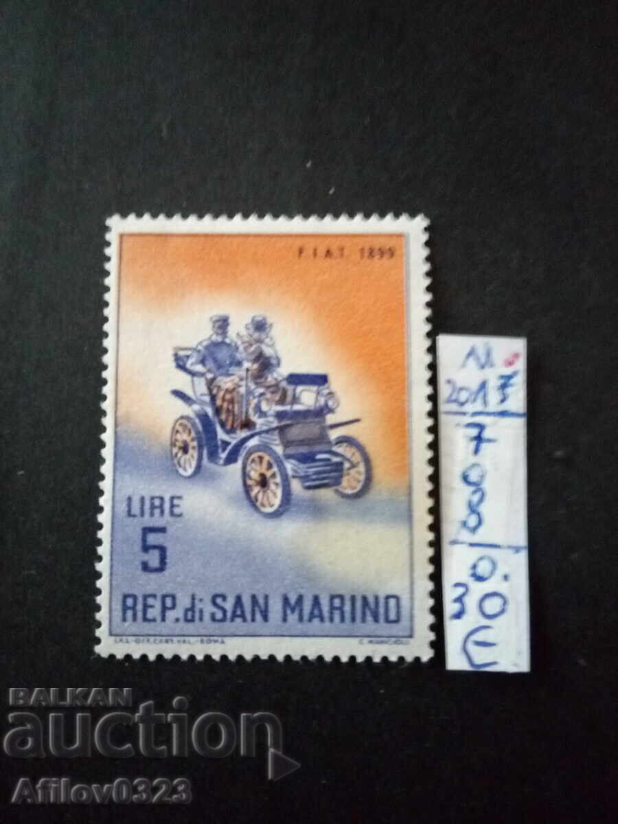 Marcă nefolosită - San Marino