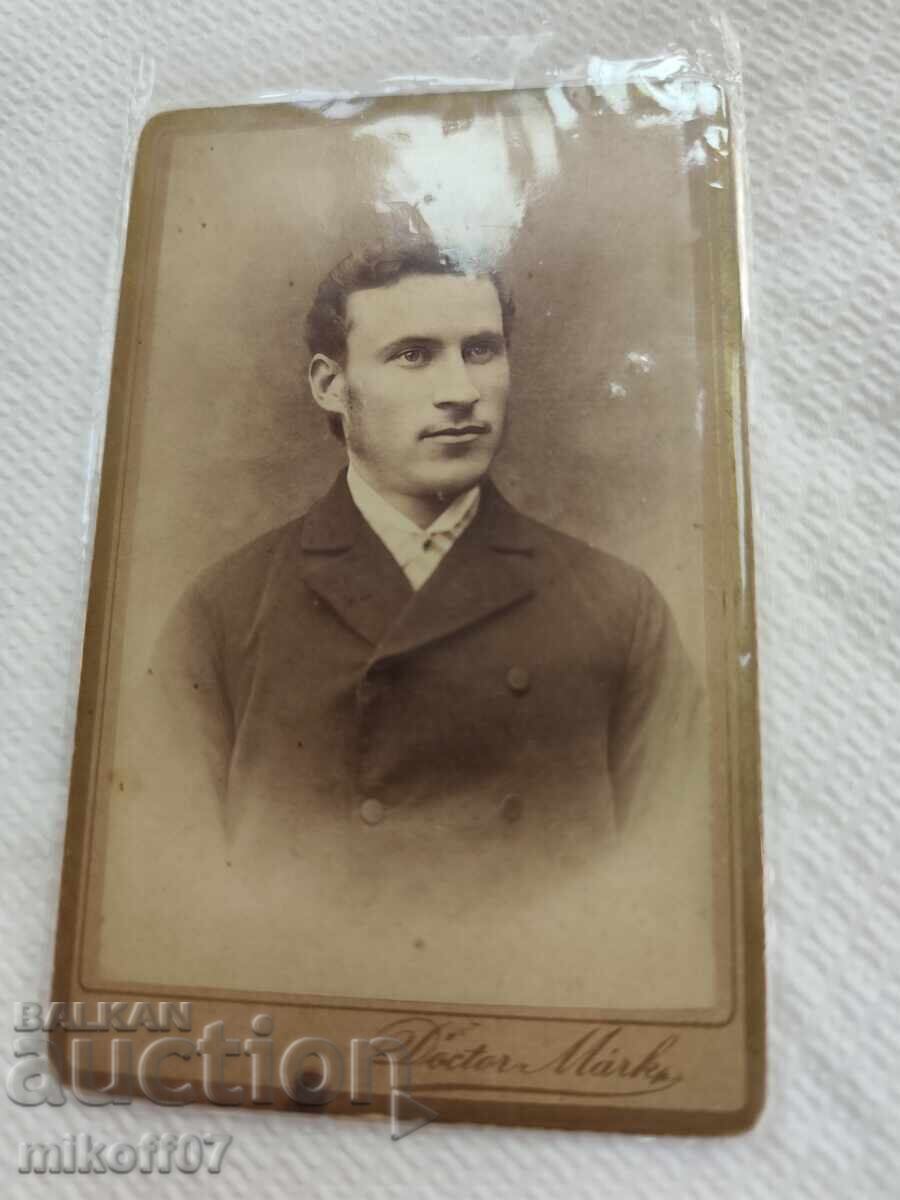 Fotografie pe carton Doctor Mark 1888