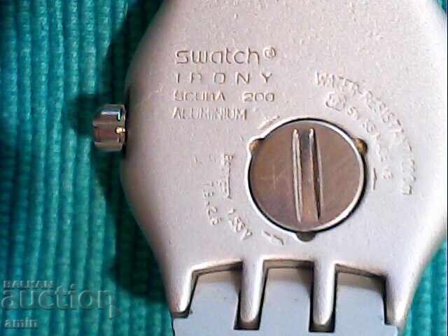 Beautiful Swatch Irony, works perfectly, with a new battery - 5