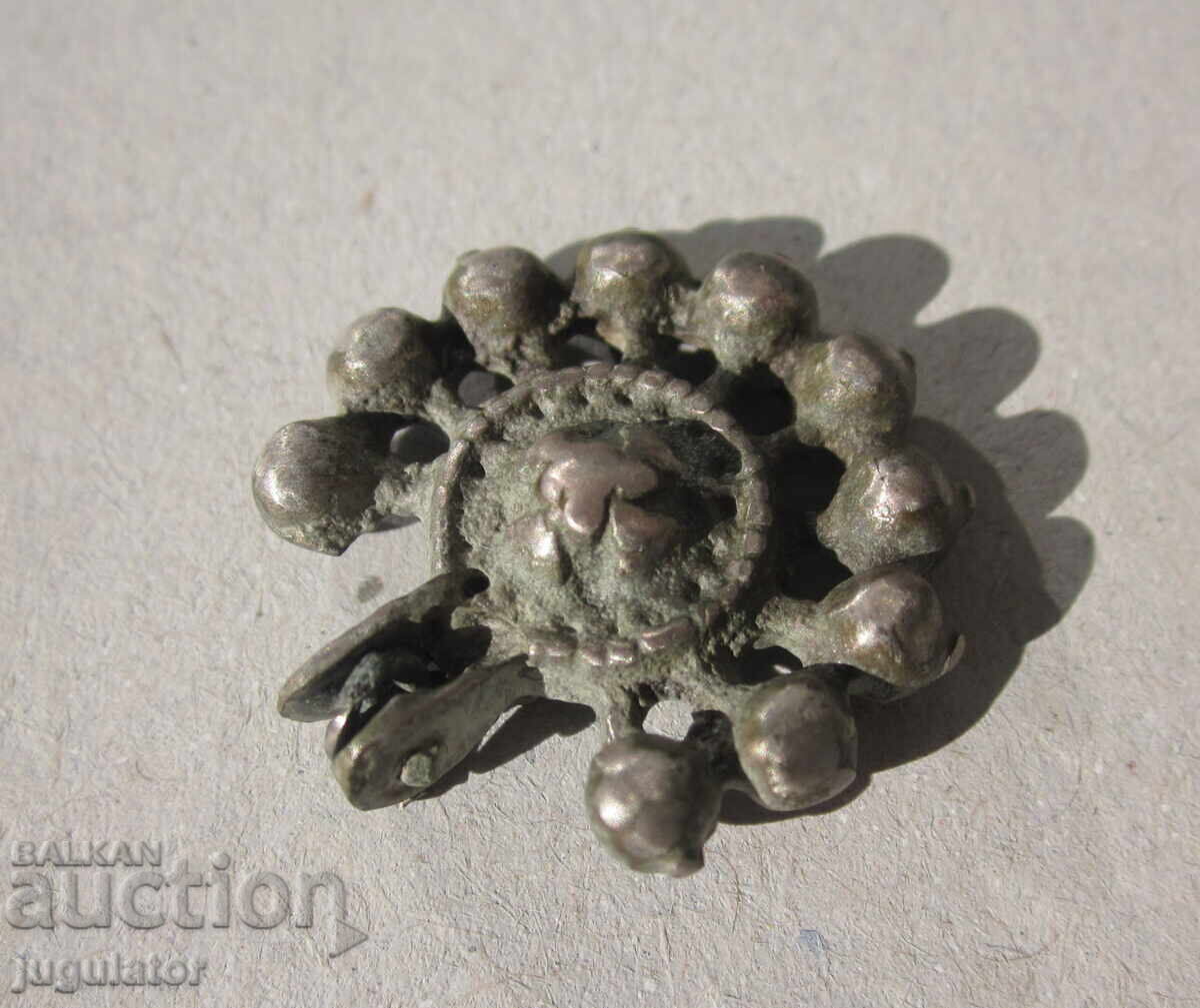 Livrarea Bulgară Renaștere Vidin Argint Cercei cercei arpălie Livrarea Bulgară Renaștere Vidin Argint Cercei cercei arpălie