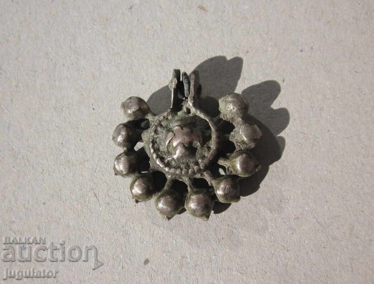 Bulgară Renaștere Vidin Argint Cercei cercei arpălie Bulgară Renaștere Vidin Argint Cercei cercei arpălie