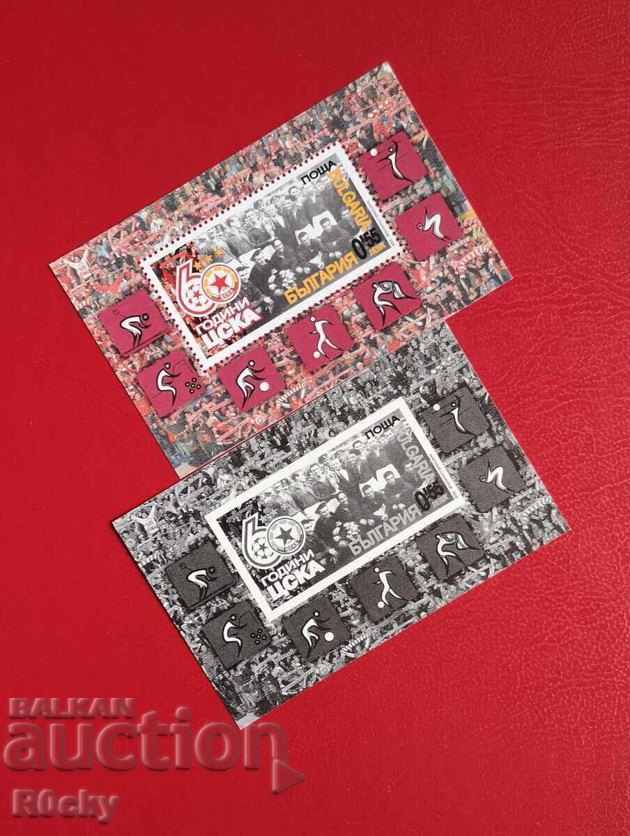 60g CSKA 2008 Block and Souvenir