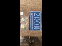 ΗΠΑ, 2000. Σειρά 5 νομισμάτων (συμπεριλαμβανομένου "Χρυσού δολαρίου"). ΒΖΤ