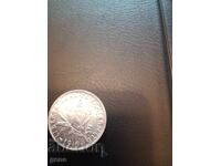 Франция 2 франка 1919 UNC