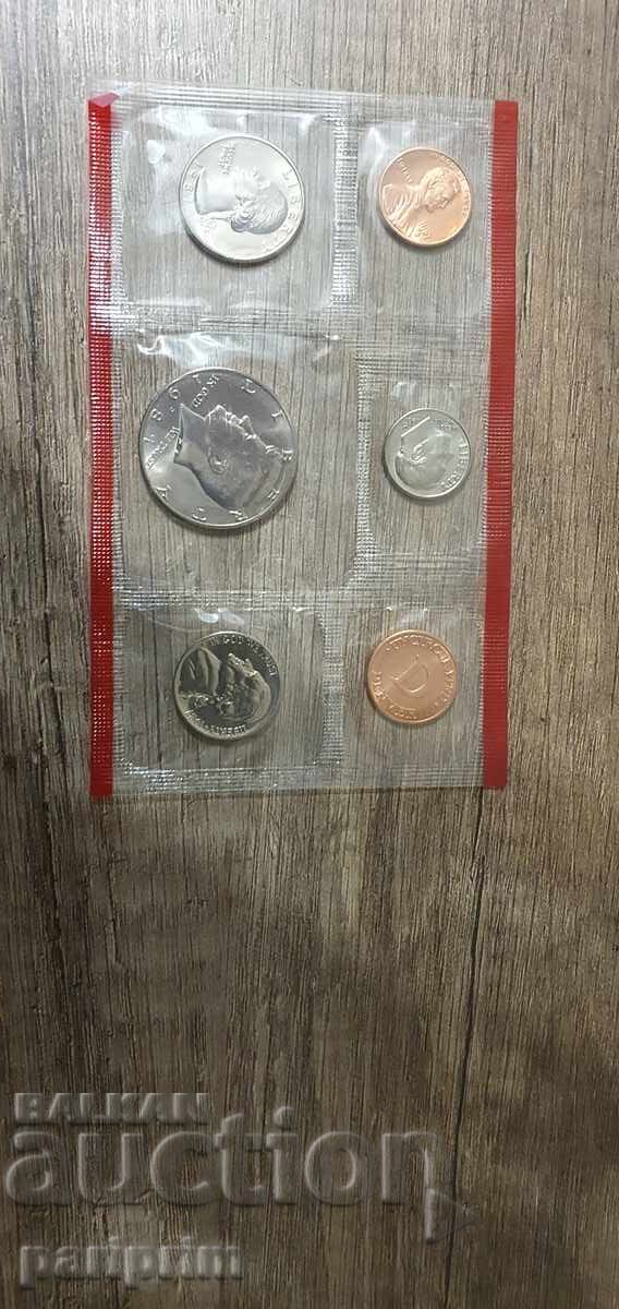 SUA, 1987. Lot de 6 monede necirculate. BZC cu preț € 4.50 | 8.80 BGN