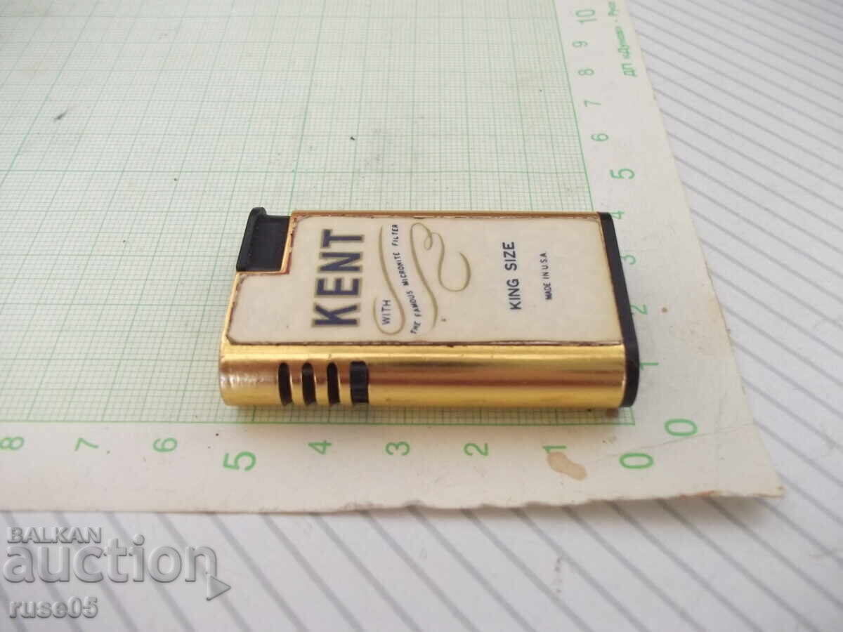Запалка "KENT" газова пиезокристална с мек пламък - 6 Запалка "KENT" газова пиезокристална с мек пламък - 6