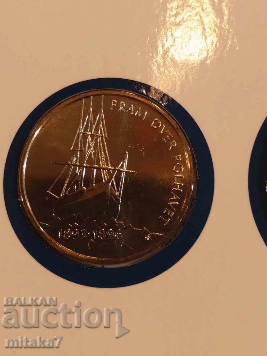 Медал и 5 крони 1996 година, Норвегия - 5