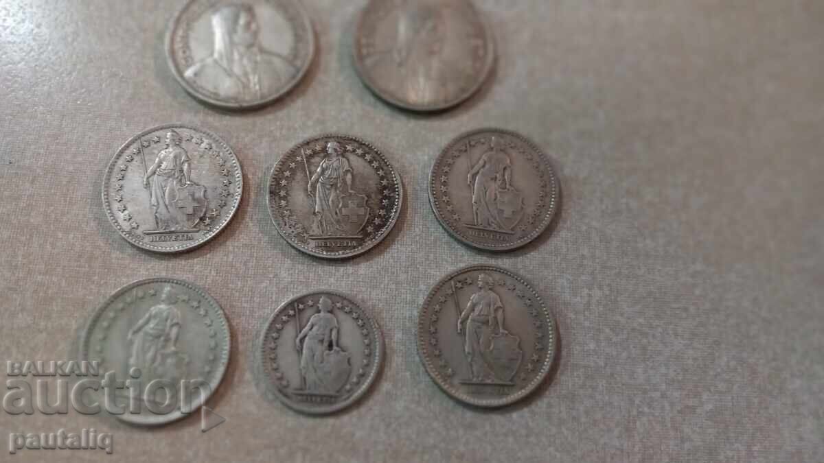 Lot of Silver Coins Switzerland - 7