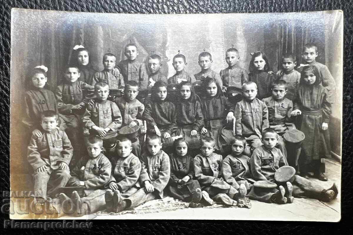 Βασιλική Στρατιωτική Φωτογραφική Κάρτα Τα Ορφανά του Πολέμου