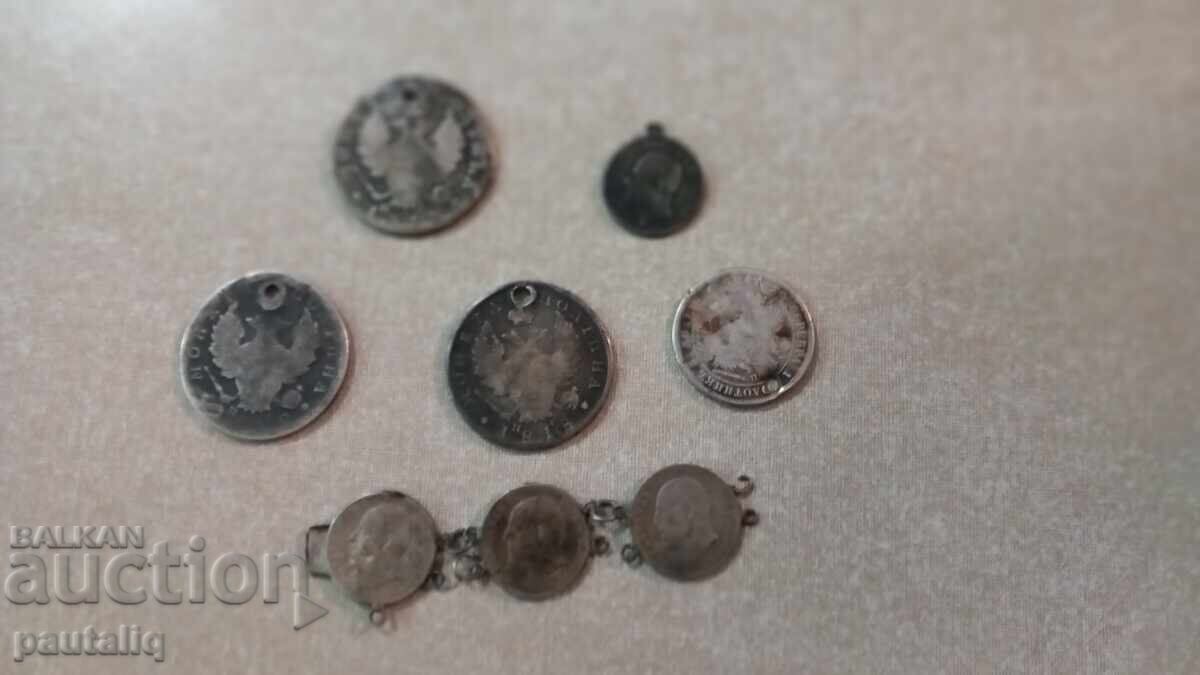 Lot of Silver Coins Russia and Bulgaria with price € 100.00 | 195.58 BGN