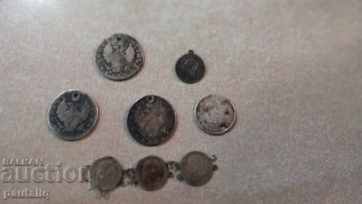 Delivery of Lot of Silver Coins Russia and Bulgaria
