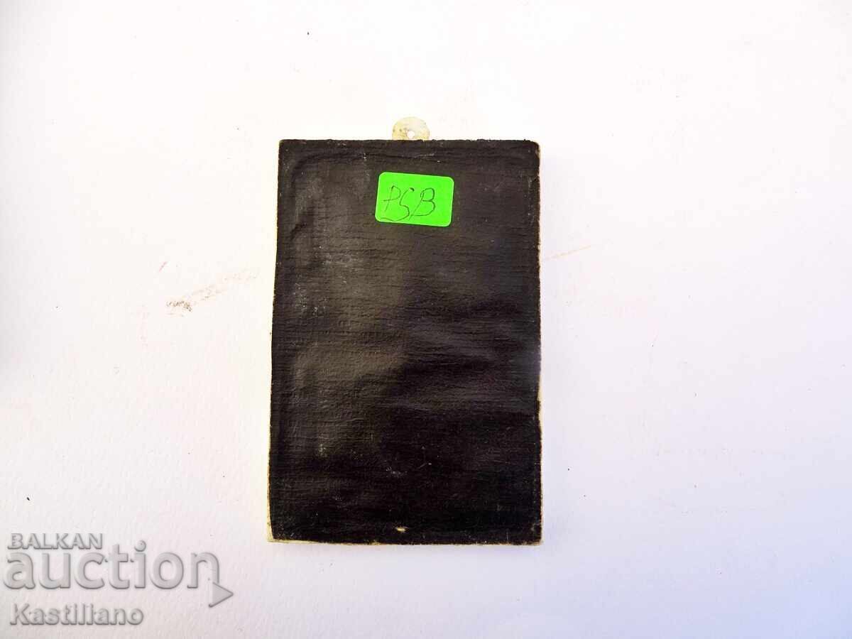 Стара малка православна икона на св.Богородица - 6