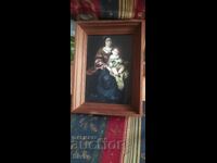 Painting, frame, glass