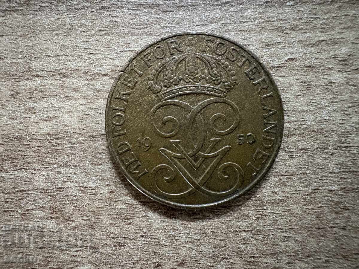 Σουηδία - 5 ιορέ (1950) - χαλκός με τιμή € 0.45 | 0.88 BGN Σουηδία - 5 ιορέ (1950) - χαλκός με τιμή € 0.45 | 0.88 BGN