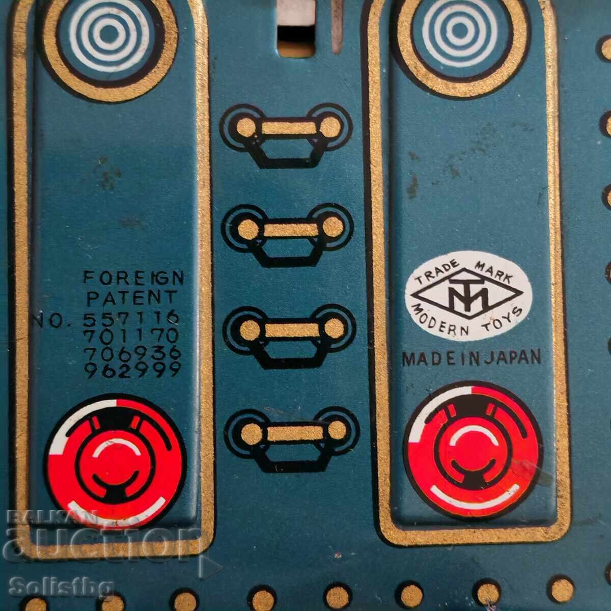 Αντίκα λαμαρινένιος ατμομηχανή δεκαετίας 1960, Ιαπωνία - 7