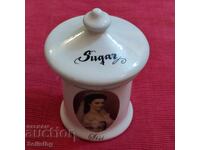 Zaharniță vintage din porțelan