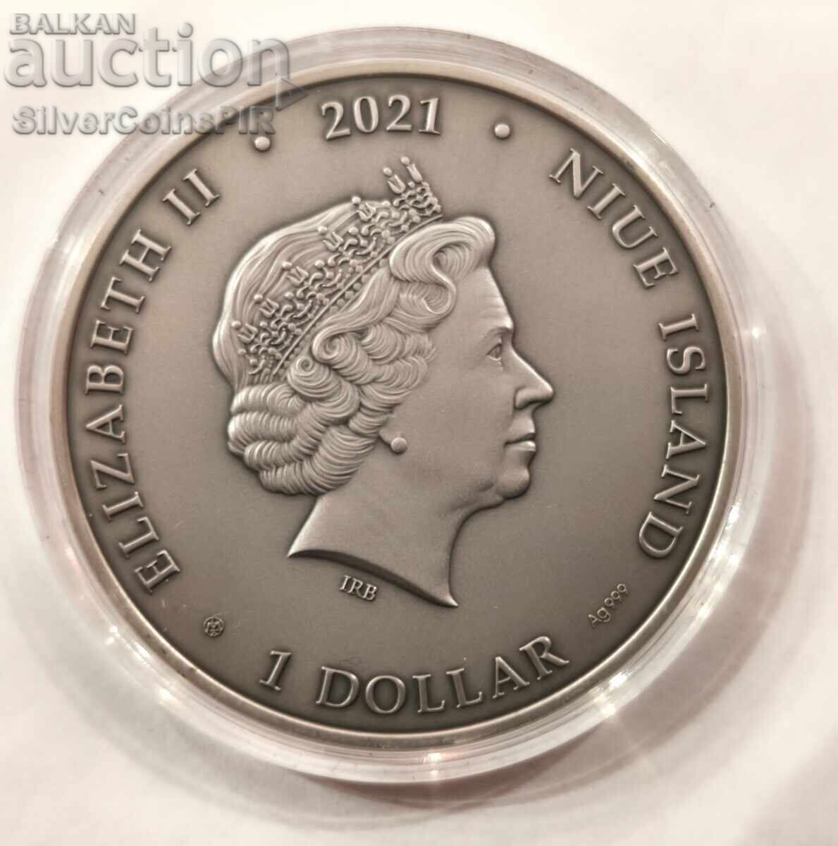 Delivery of Silver 1 oz D'Artagnan The Three Musketeers 2021 Niue Islands