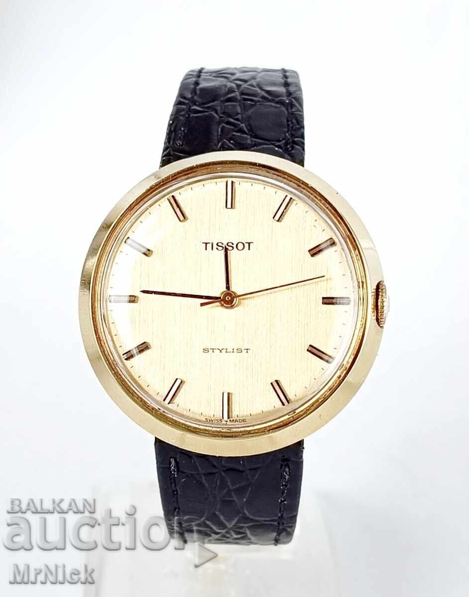 Ceas mecanic vintage Tissot Stylist cu înfășurare manuală