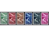 1953. IFNI - Spania. Poștă aeriană - Avion și Gazelă