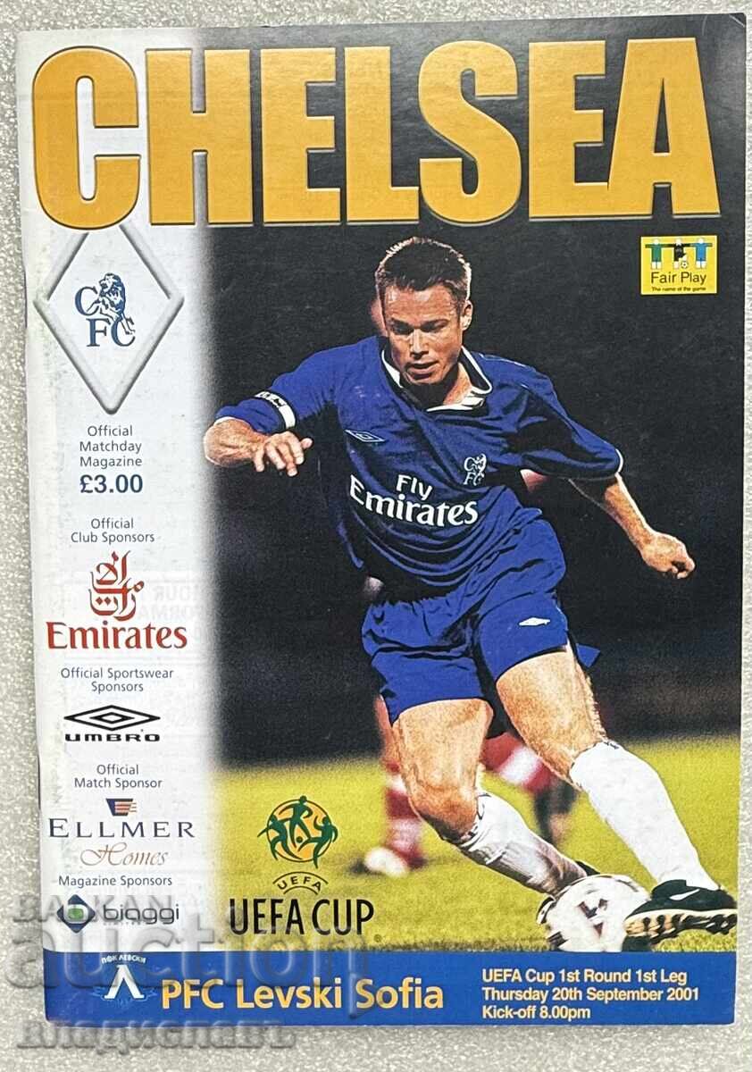 Football program LEVSKI - Chelsea London
