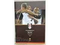 Program de meci Fulham Londra - CSKA 2009