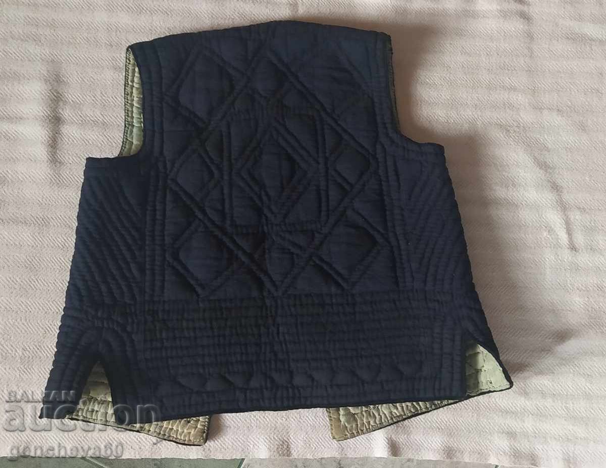 Αναγεννησιακό γυναικείο γιλέκο αντερί/βαθύ μπλε με τιμή € 50.00 | 97.79 BGN