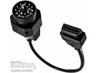 NOU! Adaptor de diagnosticare OBD2, 16 Pin la BMW 20 Pin BMW