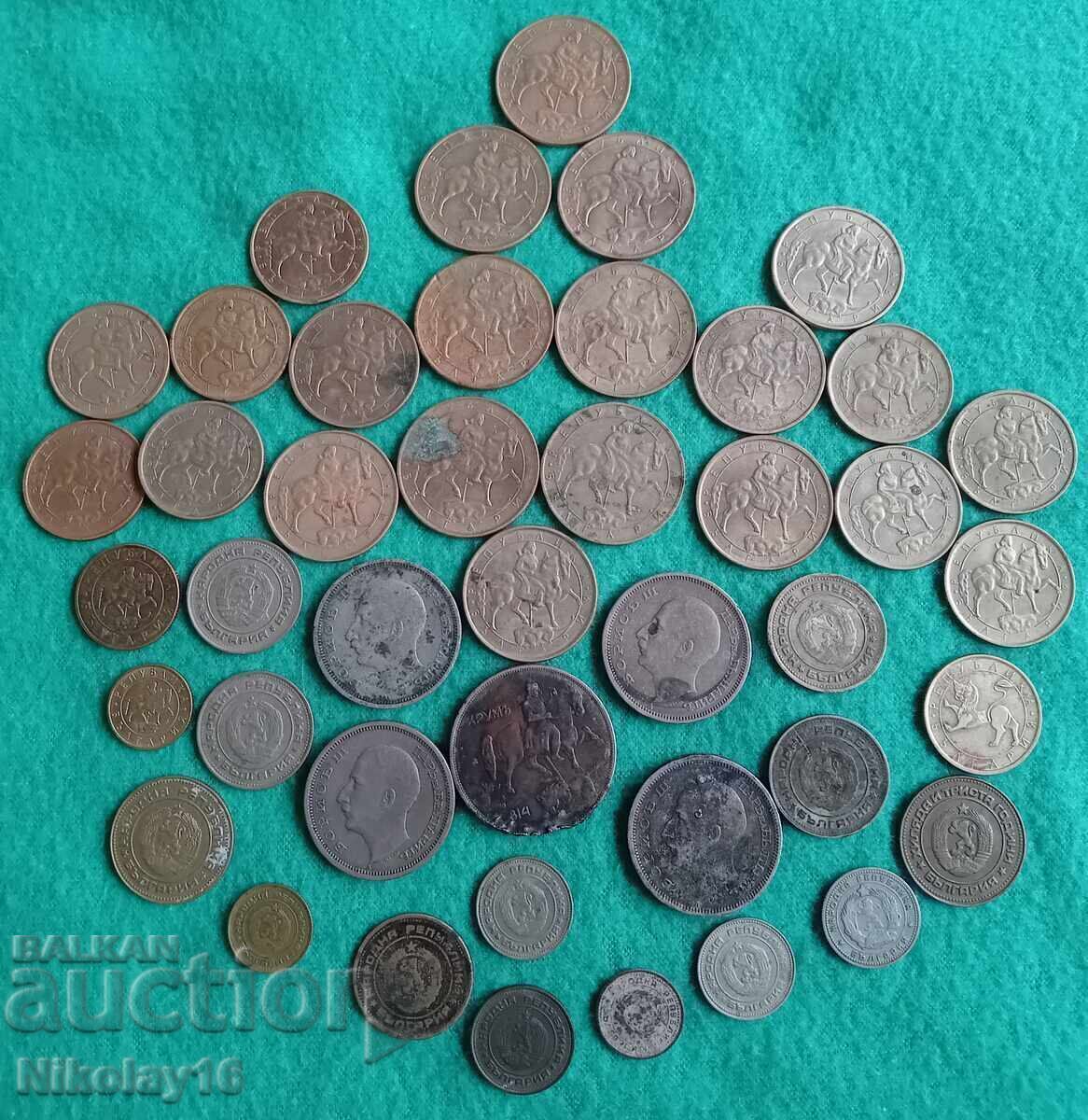 BZTS παρτίδα νομισμάτων Βουλγαρίας 1940 - 1997 με τιμή € 0.01 | 0.02 BGN