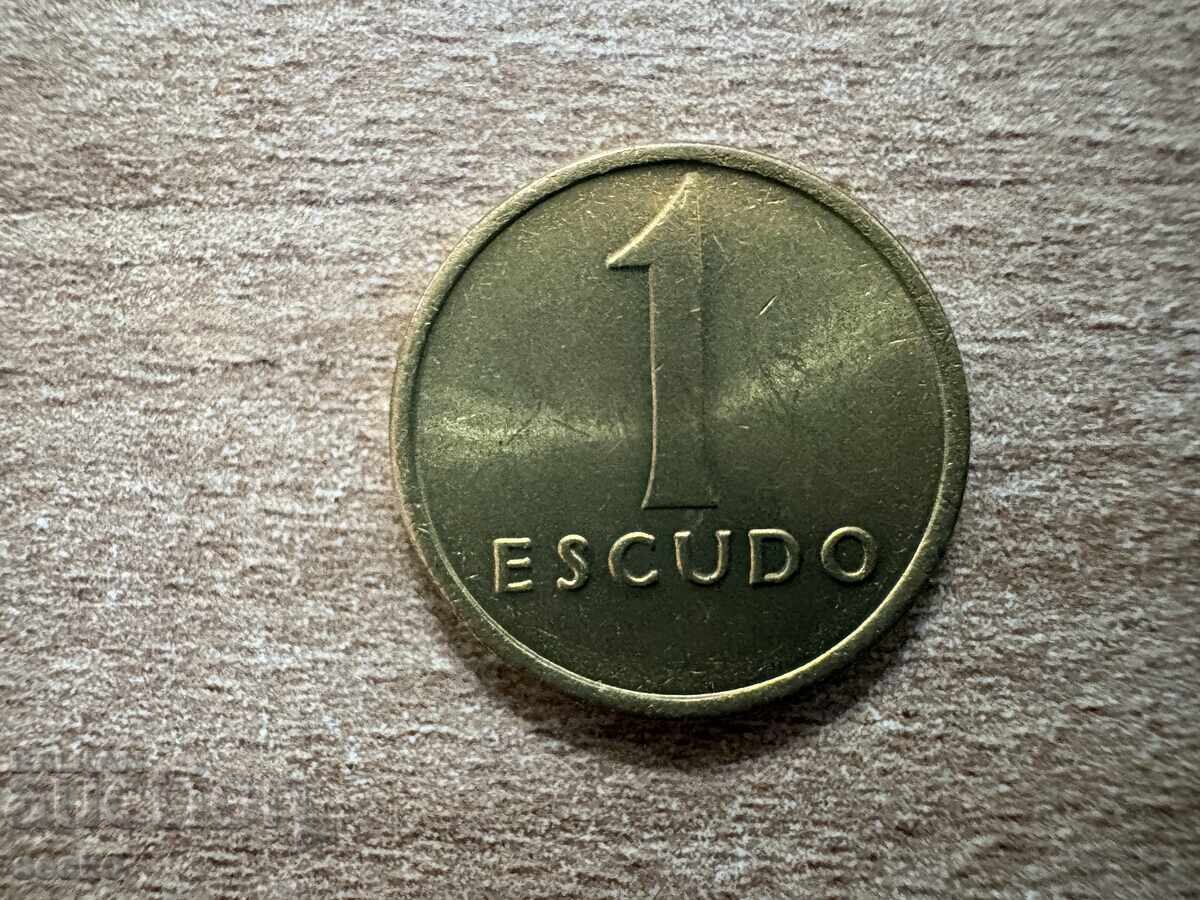 Portugalia - 1 escudo (1984)
