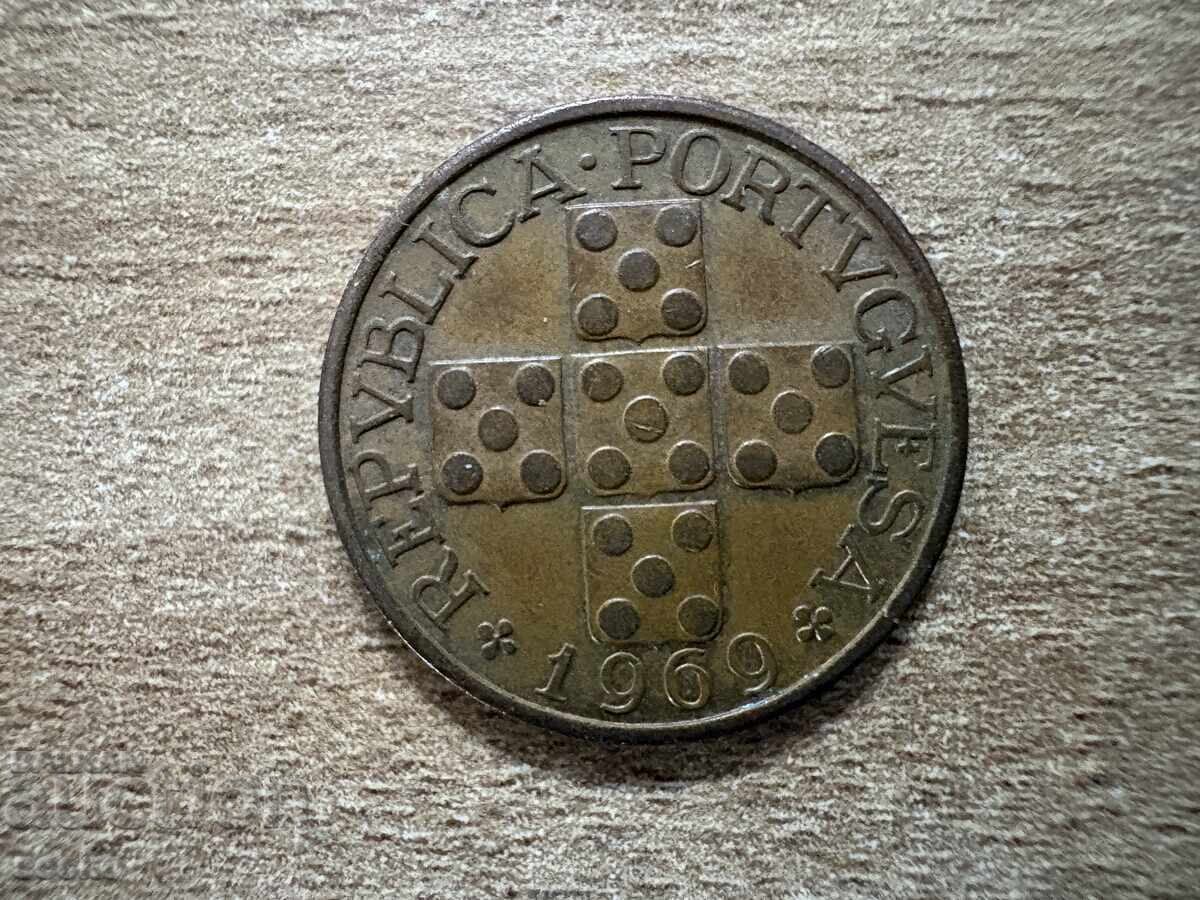 Portugal - 20 Centavos (1969) with price € 0.40 | 0.78 BGN