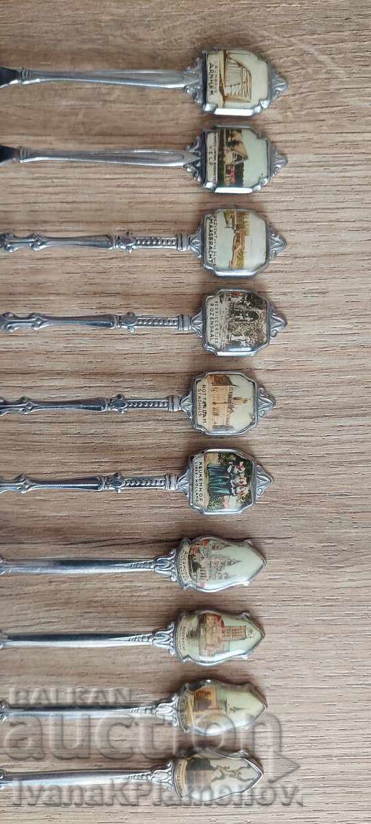 Lingurițe seria 10 bucăți pentru colecționari cu preț € 35.00 | 68.45 BGN