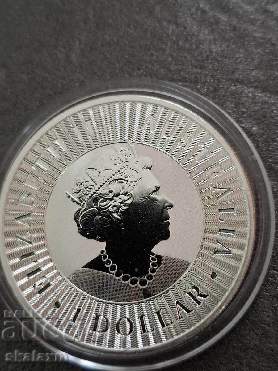 Ασήμι 1 oz. Αυστραλιανό καγκουρό 2022 με τιμή € 90.00 | 176.03 BGN Ασήμι 1 oz. Αυστραλιανό καγκουρό 2022 με τιμή € 90.00 | 176.03 BGN
