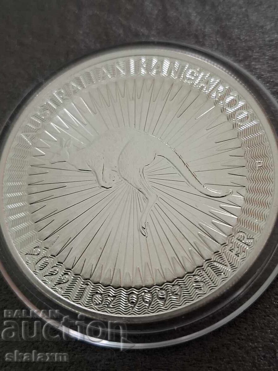 Δημοπρασία Ασήμι 1 oz. Αυστραλιανό καγκουρό 2022 Δημοπρασία Ασήμι 1 oz. Αυστραλιανό καγκουρό 2022