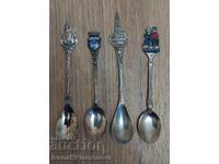 Κουταλάκια για συλλέκτες 4 τεμάχια