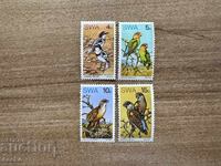 Africa de Sud-Vest - Păsări locale (1974) MNH
