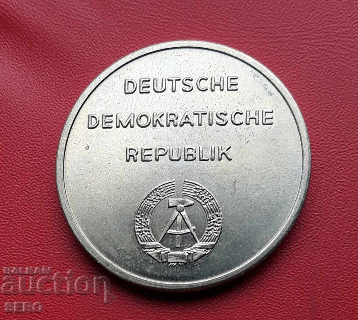 Medal - Germany - GDR - Halle - Red Tower with price € 1.00 | 1.96 BGN