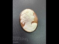 Καμέα ραπάν καρφίτσα μενταγιόν