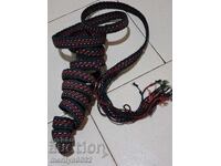 Παλιό χειροποίητο πλεχτό ζωνάκι 2.2 μέτρα ζώνη/φάσκι/ζωστήρας παραδοσιακή φορεσιά