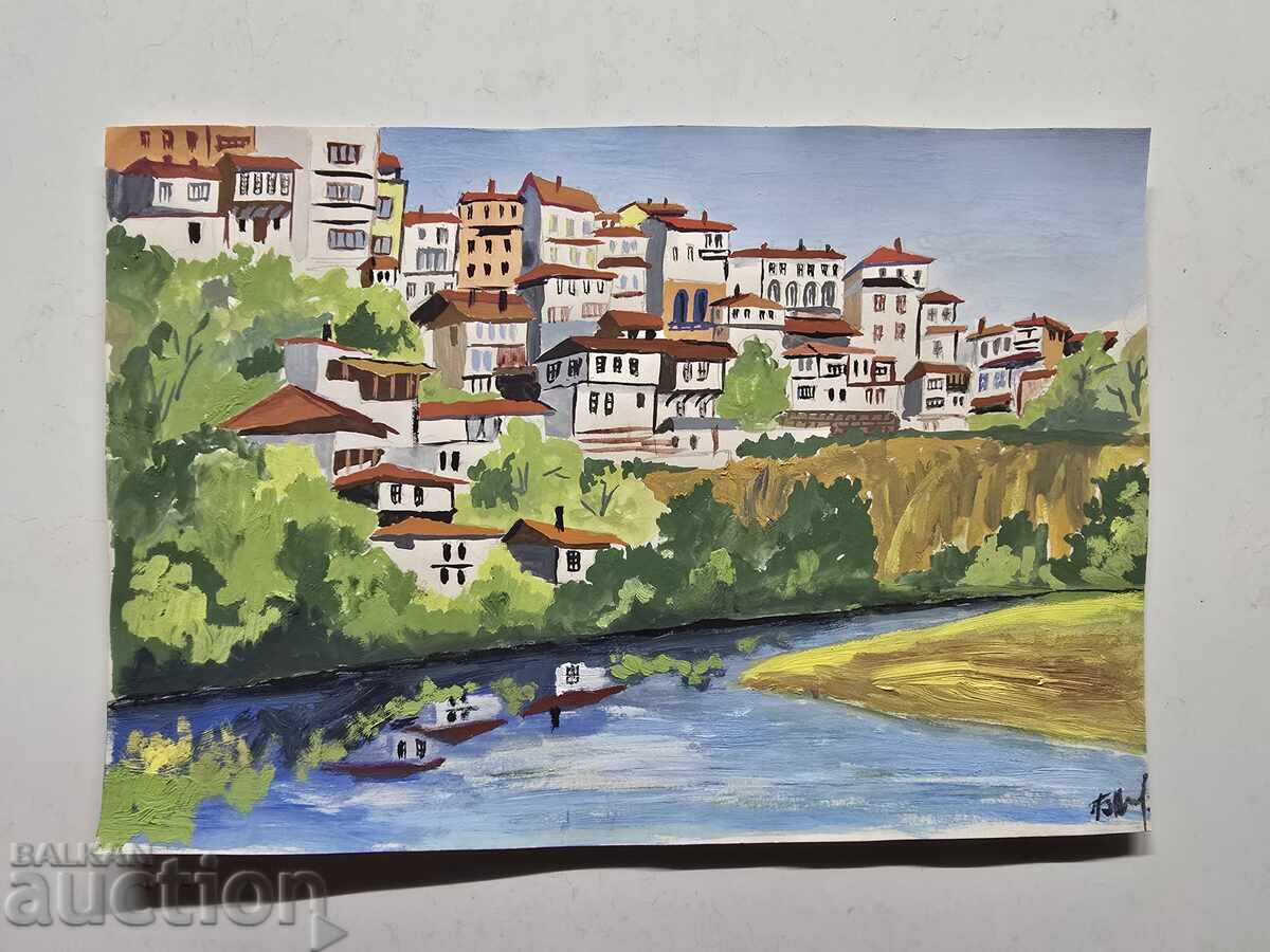 Auction  B.Z.C. Boris Angelushev /1902-1966/ Veliko Tarnovo/ Double-sided