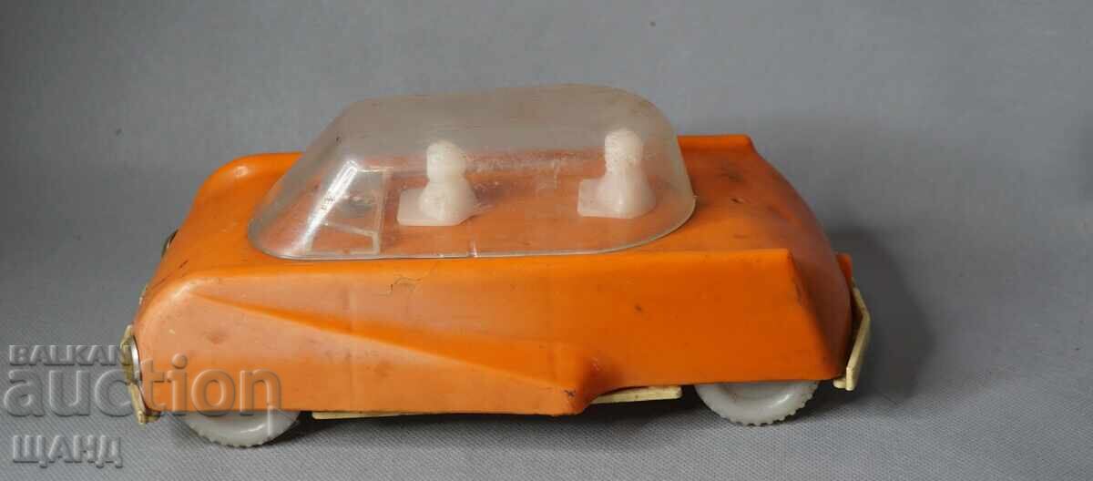 Стара Руска пластмасова играчка модел луноход