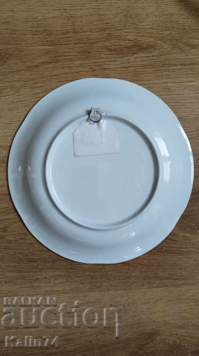 Δημοπρασία Όμορφη πορσελάνινη πιατέλα από Φλωρεντία Ιταλίας