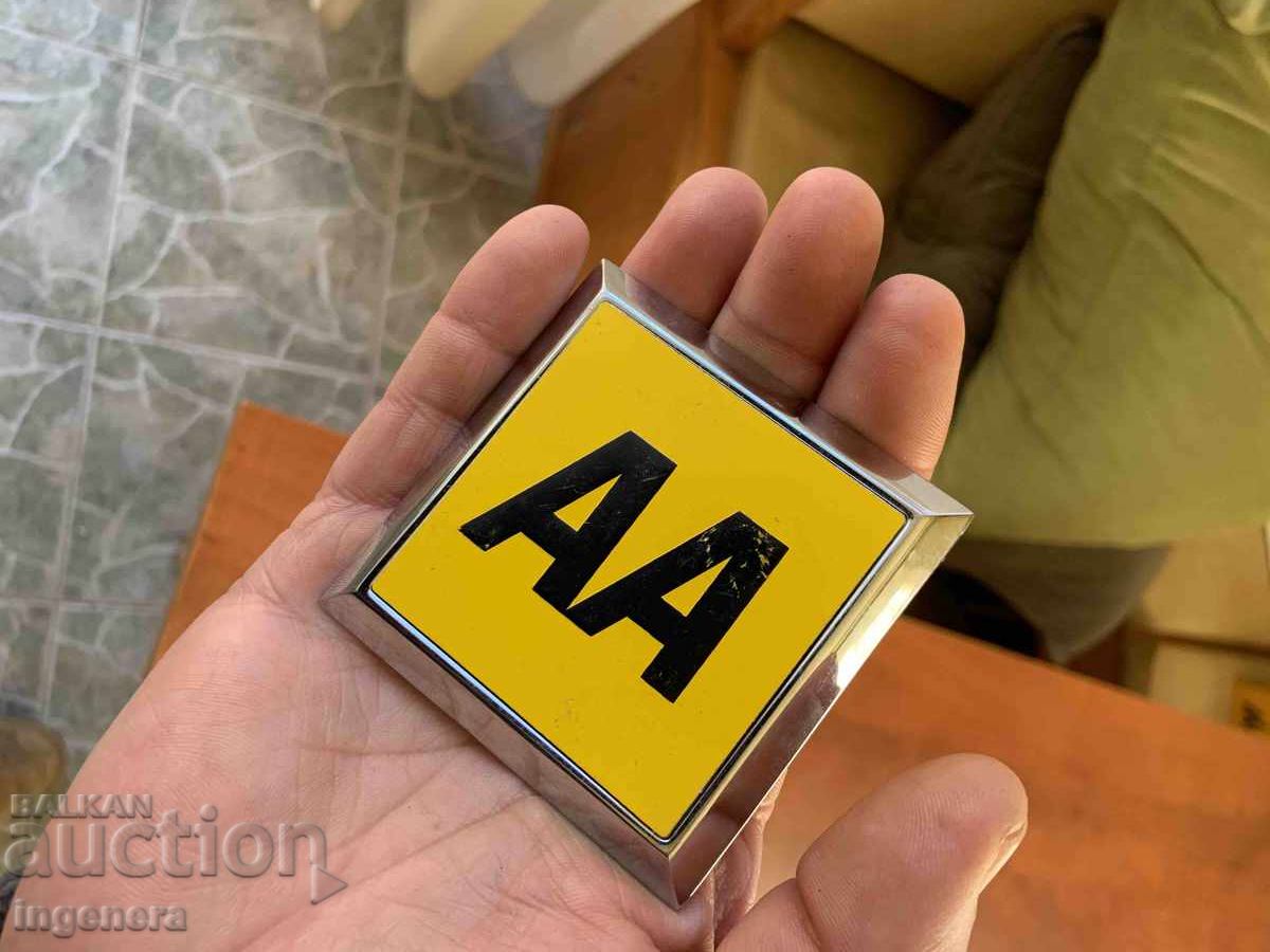 Semn placă metalică a Asociației Auto din 1970 - 7