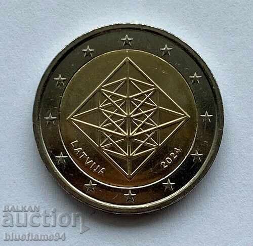 2 Ευρώ Λετονία 2024
