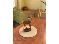 FIGURE WOODPLASTIC CARVING STATUETTE SCULPTURE BEAUTY