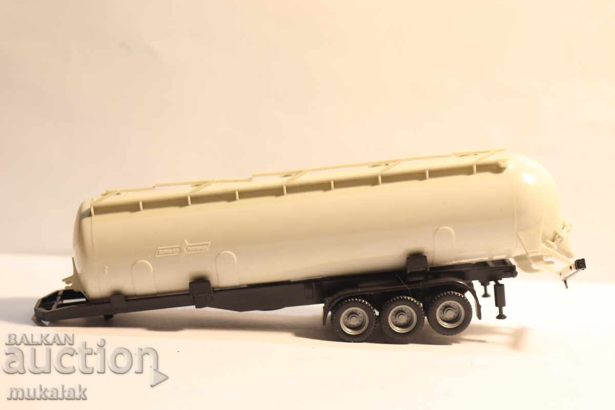 WIKING ? HERPA? H0 1/87 REMORCĂ CISTERNĂ CAMION MODEL TIR