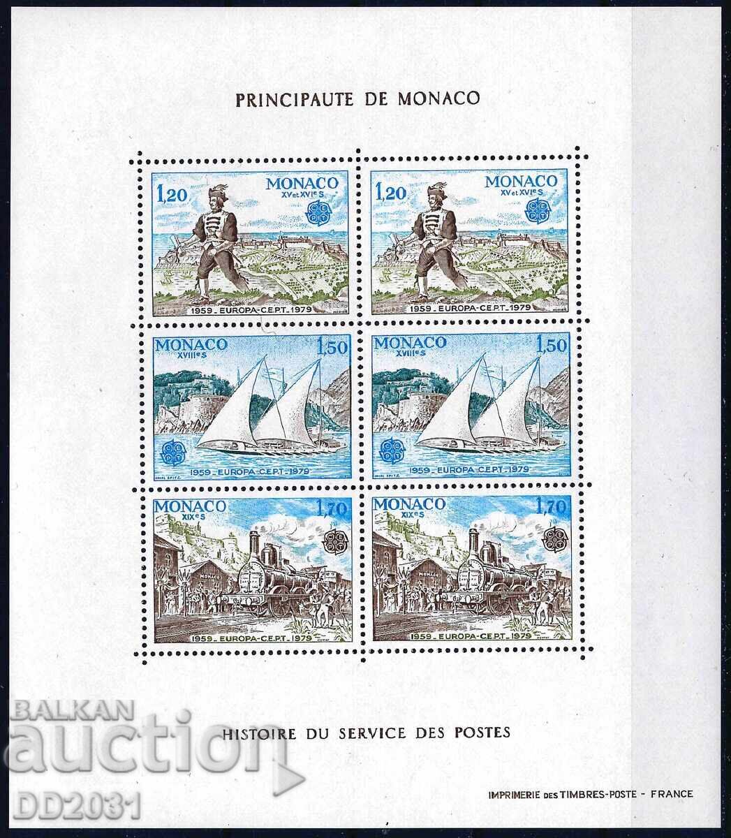 Monaco 1979 - πλοία ατμομηχανές MNH Monaco 1979 - πλοία ατμομηχανές MNH