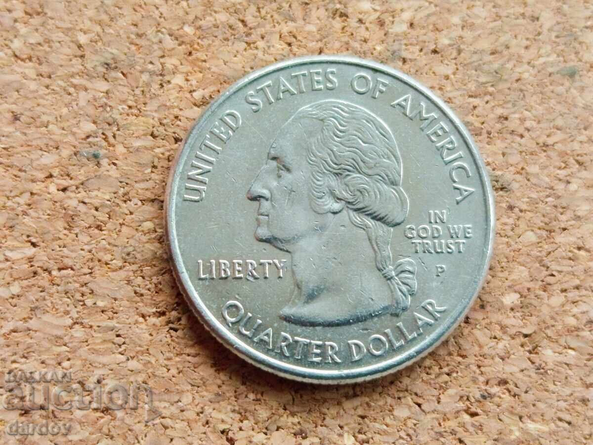 САЩ куотър, 2001 год. с цена € 0.55 | 1.08 лв.